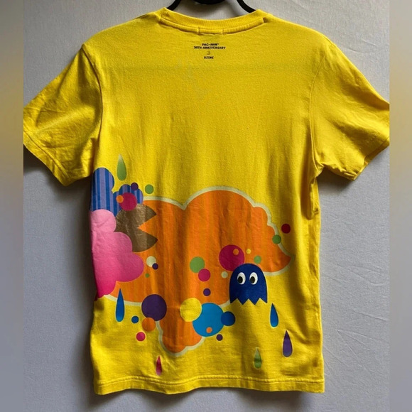 Uniqlo  x Namco/Bandai Pacman 30th Anniversary Dzine T-Shirt Sz M - Picture 2 of 9